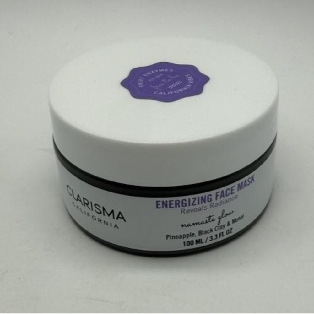 Clarisma California Energizing Face Mask 100 mL 3.38 oz Fruit Enzymes Gel Glow